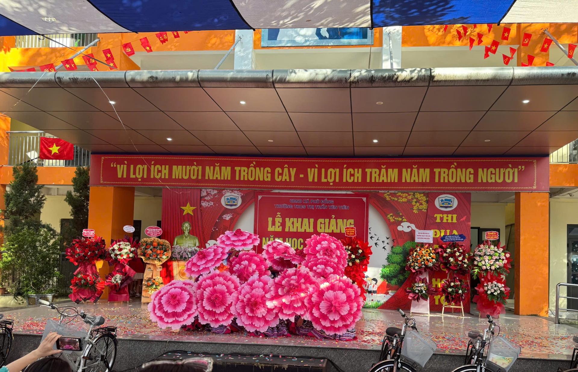 HỢP TIẾN PHÁT HÒA CHUNG KHÔNG KHÍ NGÀY KHAI TRƯỜNG